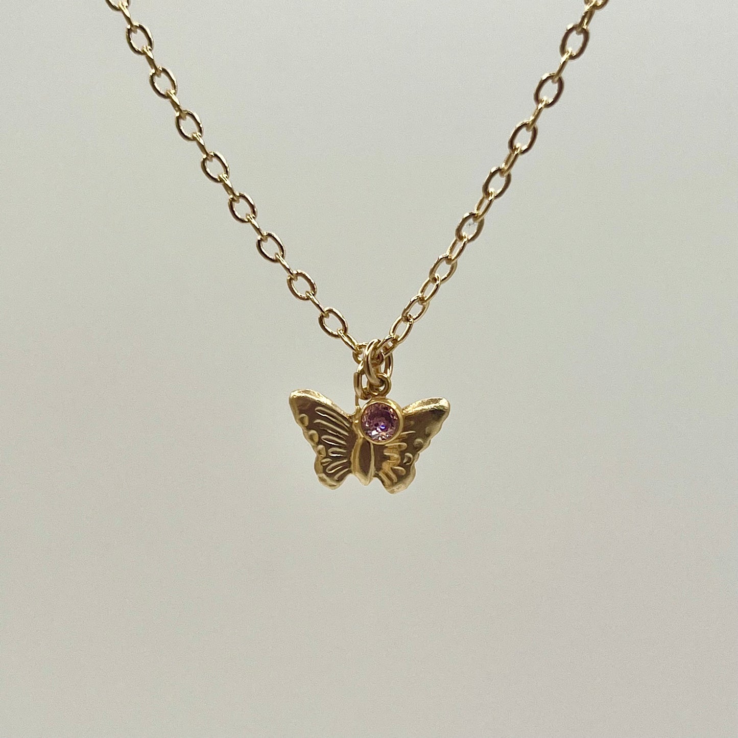 Butterfly Charm Necklace