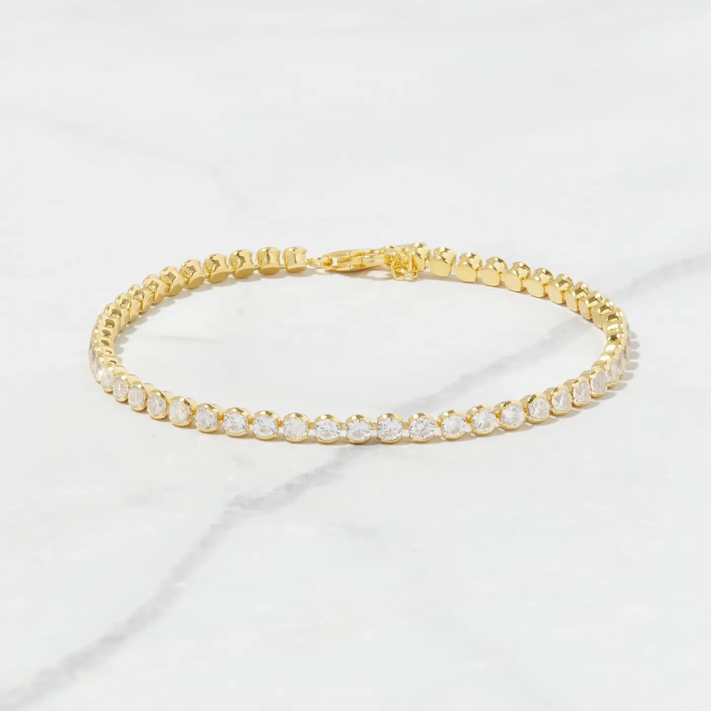 Round Diamond Tennis Bracelet