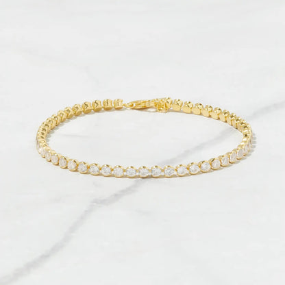 Round Diamond Tennis Bracelet