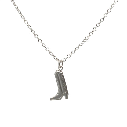 Cowgirl Boot Necklace