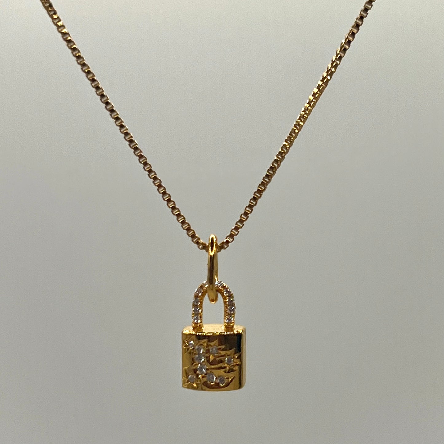 Mini Lock Necklace