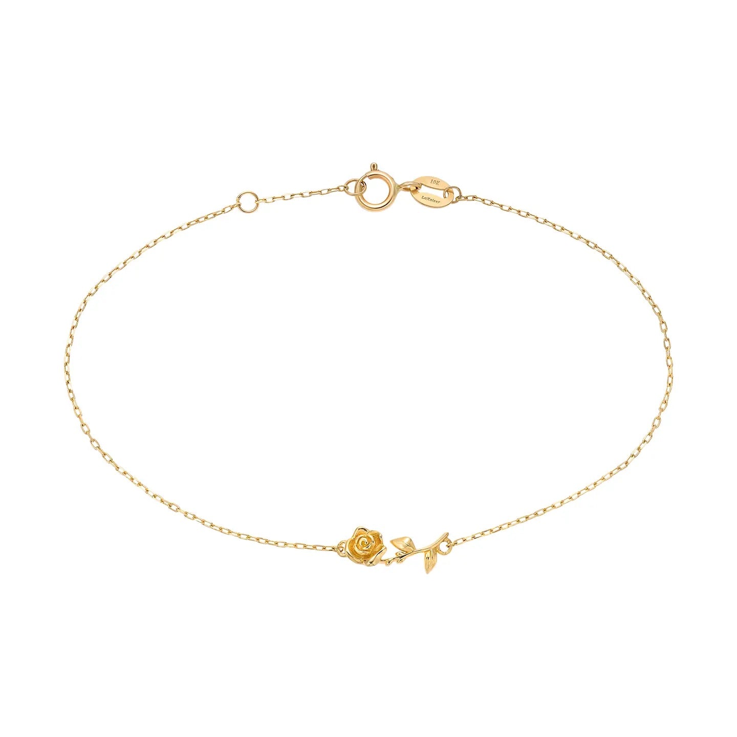 Mini Rose Solid Gold Bracelet