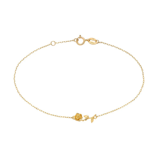Mini Rose Solid Gold Bracelet