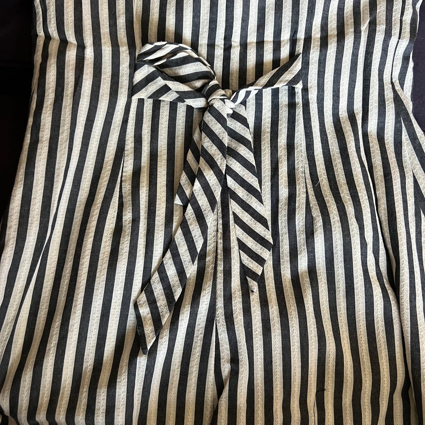 Cara Cotton Striped Dress