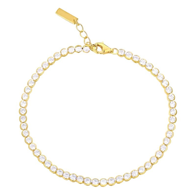 Round Diamond Tennis Bracelet