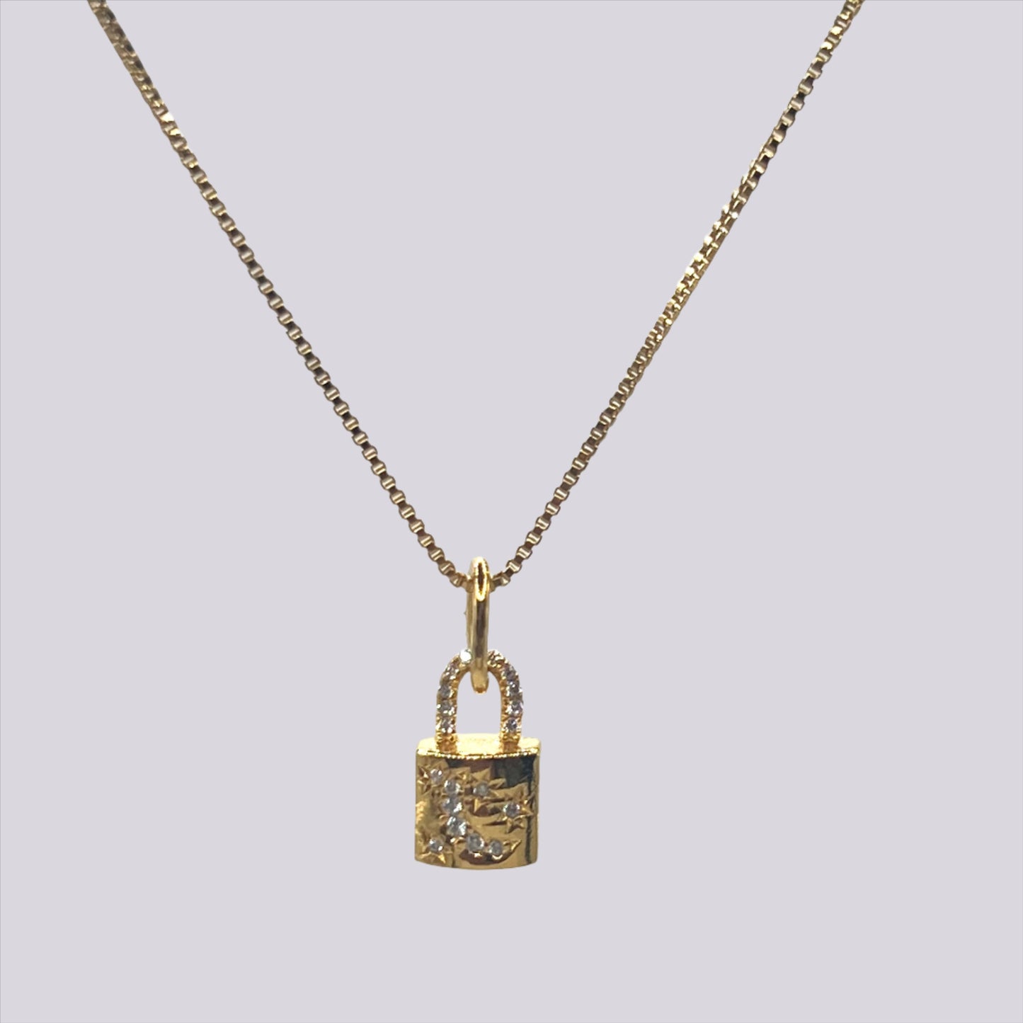 Mini Lock Necklace