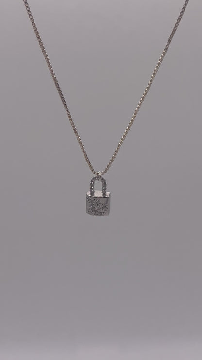 Mini Lock Necklace